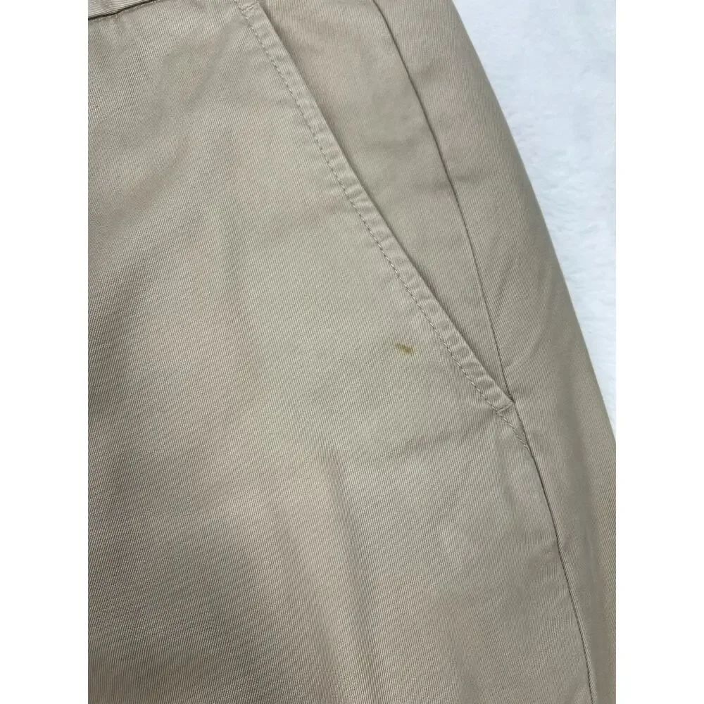 Banana Republic Chino Pants Mens 36x30 Khaki Beige Slim Fit Dawson